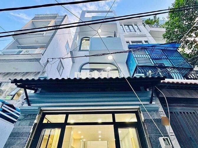 NHÀ MỚI ĐẸP GIÁP BÌNH THẠNH - HXH ĐỖ CỬA - 4 TẦNG ĐÚC - 4PN