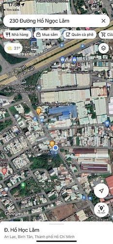 Bán đất trung tâm Bình Tân, MT Hồ Học Lãm, DT 24x61m, giá 70 tỷ