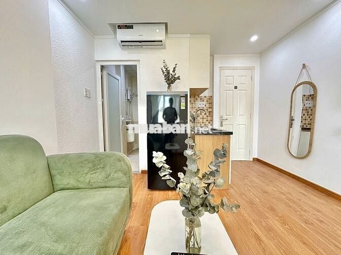 STUDIO 1 PHÒNG NGỦ TÁCH BẾP NỘI THẤT ĐẦY ĐỦ - PHÒNG ĐẸP NHÀ MỚI