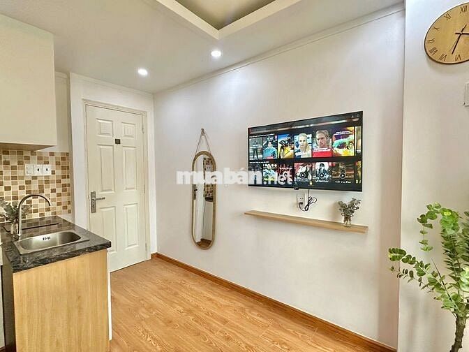 STUDIO 1 PHÒNG NGỦ TÁCH BẾP NỘI THẤT ĐẦY ĐỦ - PHÒNG ĐẸP NHÀ MỚI
