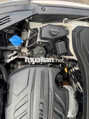 Hyundai Santafe 2019 Premium 2.2D dầu,màu trắng