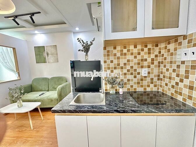 STUDIO 1 PHÒNG NGỦ TÁCH BẾP NỘI THẤT ĐẦY ĐỦ - PHÒNG ĐẸP NHÀ MỚI