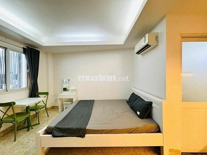 Cho thuê phòng trọ CMT8 Q3 gần ĐH Kinh Tế, Máy giặt riêng, thang máy
