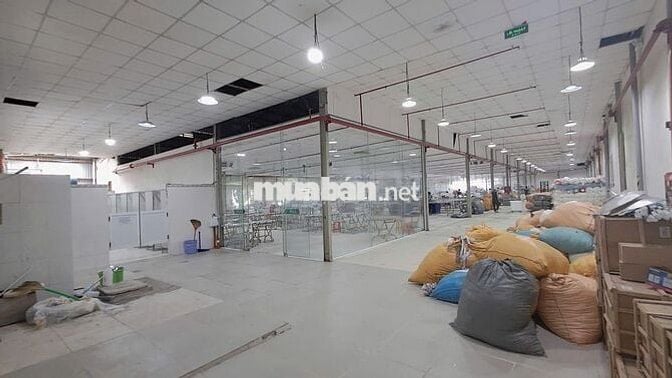 Cho Thuê Xưởng 2500m2 Bình Chánh,PCCC Tự Động,Giá chỉ 200 Triệu/Tháng