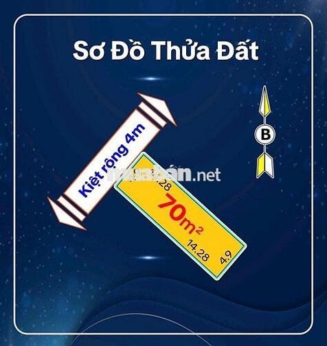 Đất đẹp gần chợ Cống mới, vuông đẹp