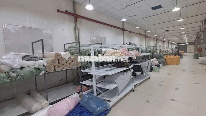 Cho Thuê Xưởng 2500m2 Bình Chánh,PCCC Tự Động,Giá chỉ 200 Triệu/Tháng