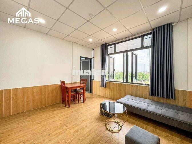 Trống Sẵn Studio Tách Bếp Full Nội Thất Cửa Sổ View Sông Vàm Thuật