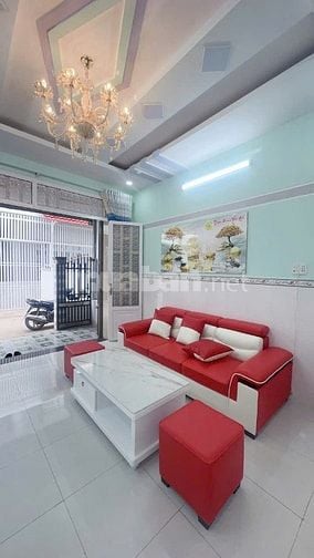 Nhà mới ở liền, tặng hết nội thất- Cần Giuộc, Long An- shr, hỗ trợ NH