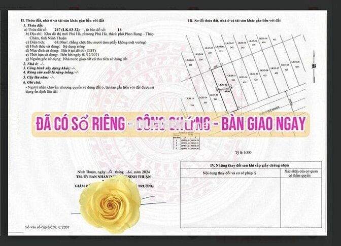 LÔ ĐẤT THỔ CƯ MK CENTRAL CITY Đối Diện 2 Tòa Chung Cư, Hướng Đông Nam