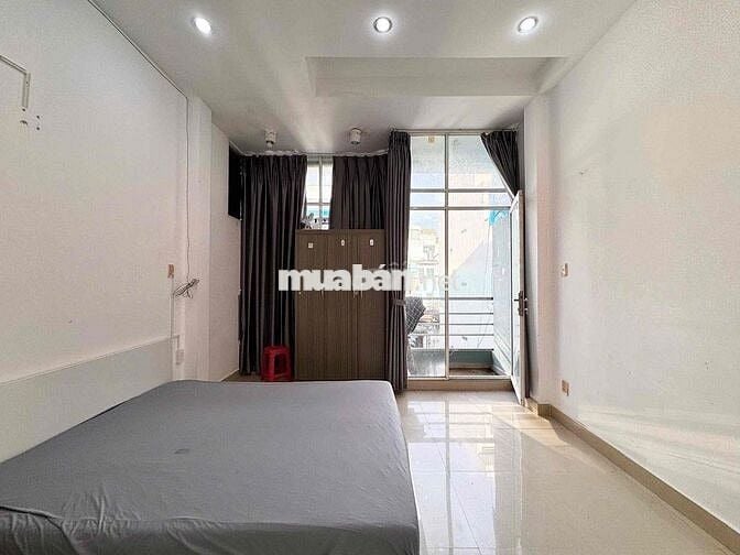 CHO THUÊ CĂN HỘ STUDIO CÓ BANG CÔNG LỚN FULL NỘI THẤT