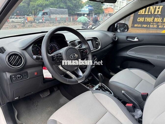 Kia Soluto 2021 Deluxe 1.4 AT, màu trắng,12.000 km