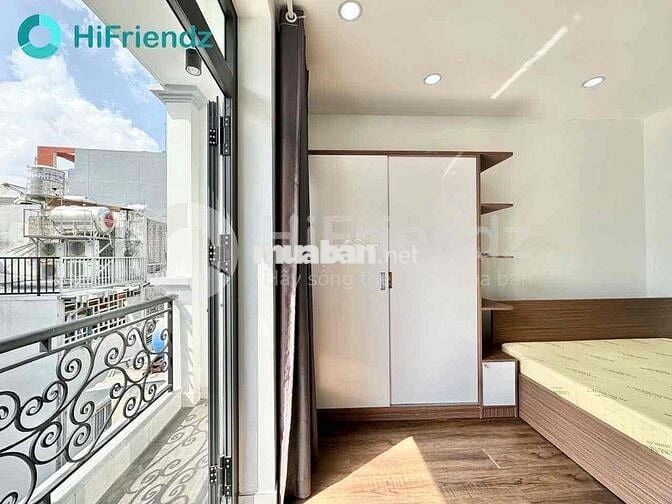 Căn Hộ 1 Phòng Ngủ Ban Công 45m2 Full NT_Lê Văn Sỹ Quận 3