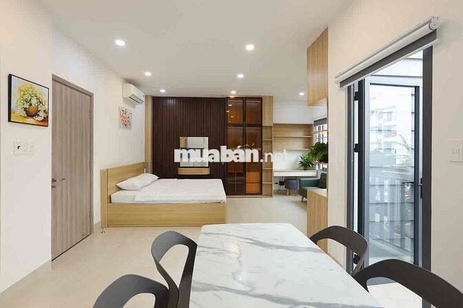 CHO THUÊ CĂN HỘ STUDIO MỚI NHƯ HÌNH - 42m2 - THUẬN TIỆN DI CHUYỂN