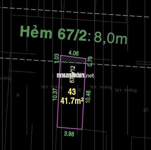 NHÀ 3 TẦNG — PHƯỜNG BÌNH TRỊ ĐÔNG ĐƯỜNG SỐ 6 (4m x 12m)