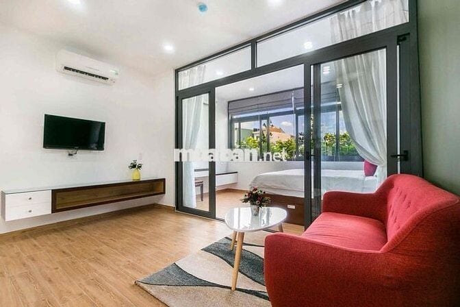Căn Hộ 1PN Ban Công Sân Vườn 50m2_Trần Hưng Đạo Quận 1