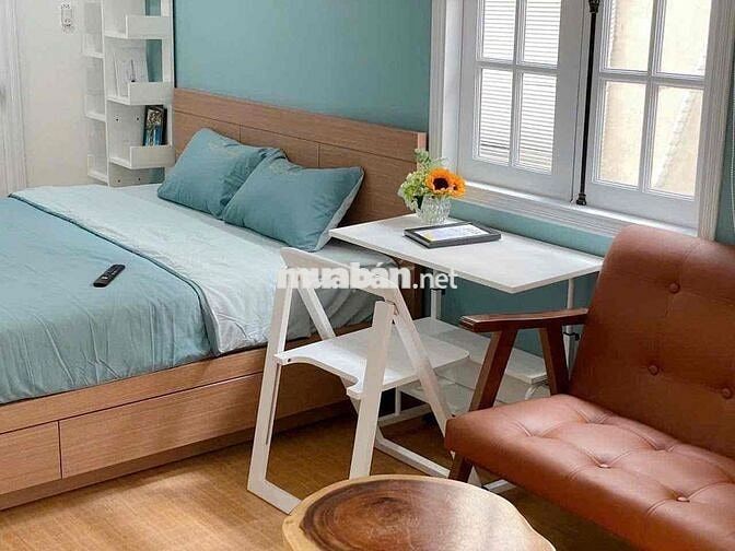 Căn Hộ 1PN Ban Công/Cửa Sổ Full NT 40m2_Gần CV Lê Văn Tám Quận 1