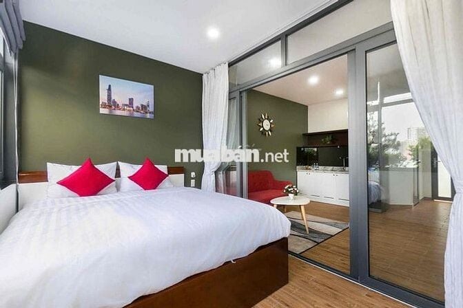 Căn Hộ 1PN Ban Công Sân Vườn 50m2_Trần Hưng Đạo Quận 1
