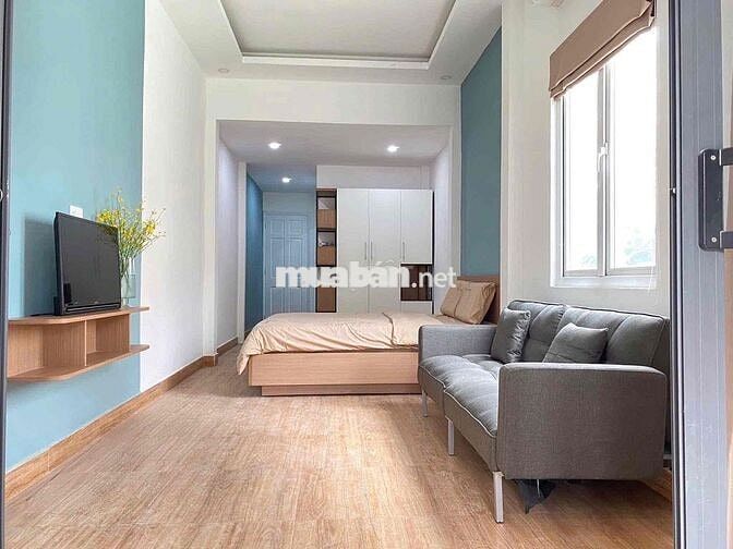 Căn Hộ 1PN Ban Công/Cửa Sổ Full NT 40m2_Gần CV Lê Văn Tám Quận 1