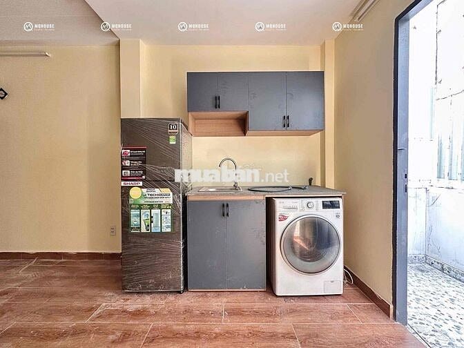 CĂN HỘ FULL NỘI THẤT CAO CẤP CÓ MÁY GIẶT RIÊNG NGAY KHU K300