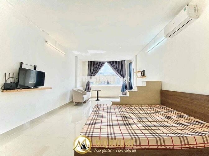 Cho thuê Căn hộ full nội thất, rộng thoáng gần chợ Tân Định Quận 1