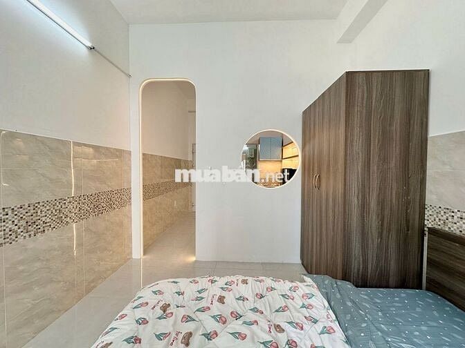 CĂN HỘ 1PN – BAN CÔNG– BẾP TÁCH – FULL NỘI THẤT – NGUYỄN XÍ, BT