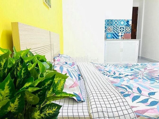Phòng ấm cúng tại Xô Viết Nghệ Tĩnh gần Công viên Thanh Đa