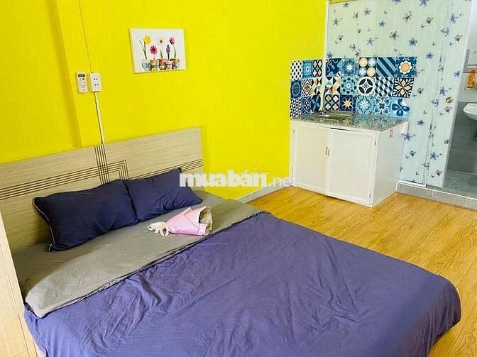 Phòng ấm cúng tại Xô Viết Nghệ Tĩnh gần Công viên Thanh Đa