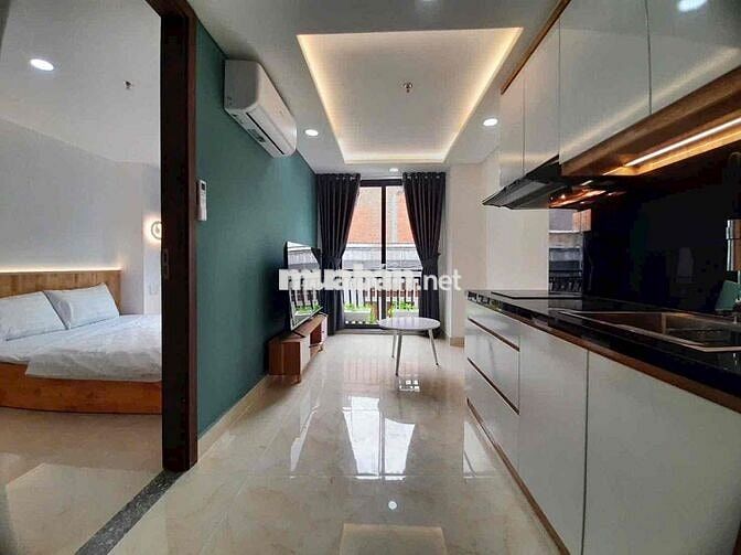 Căn hộ 1PN ban công đón nắng máy giặt riêng ngay bờ kè Trường Sa