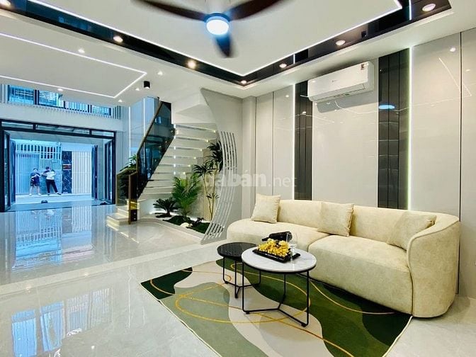 ⭐️ Siêu phẩm 4 Lầu tuyệt đẹp Cao cấp hẻm xe hơi 6m Phan Huy Ích, P15.