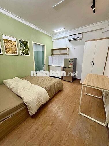 CHO THUÊ STUDIO CỬA SỔ THOÁNG FULL NỘI THẤT GẦN CẦU THỊ NGHÈ