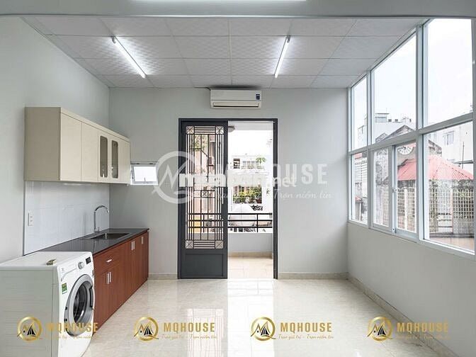 Cho thuê căn hộ gần Limtower, MarQ,Máy Giặt Riêng, Balcony/Cửa Sổ Trời
