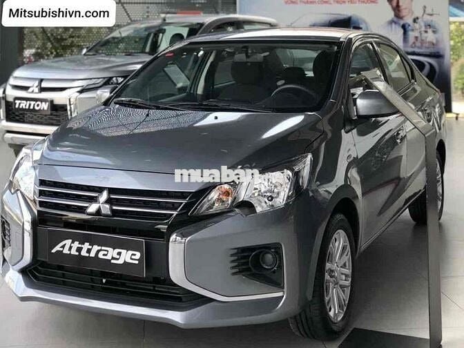 Attrage Mt chỉ 70tr nhận xe tháng 6tr/1 tháng