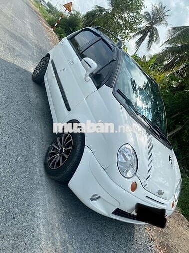 Daewoo matiz SE 2003 trắng đen đã dọn đi vivu
