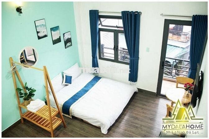 Cho thuê căn hộ dịch vụ duplex 35m2 P2, TP Đà Lạt full nội thất