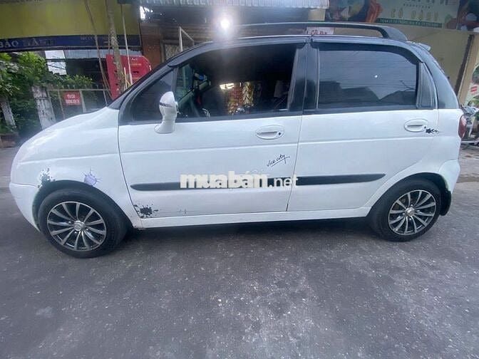 Daewoo matiz SE 2003 trắng đen đã dọn đi vivu
