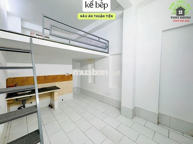 PHÒNG GÁC RỘNG, LẦU TRỆT, KỂ BẾP GẦN NGAY LOTTE MART Nguyễn Văn Lượng