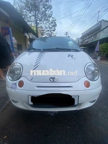 Daewoo matiz SE 2003 trắng đen đã dọn đi vivu