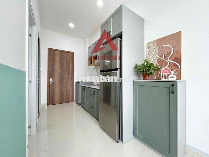 CHO THUÊ 1PN FULL NỘI THẤT , BAN CÔNG RIÊNG TIỆN QUA QUẬN 1