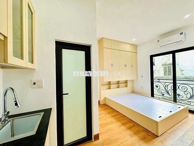 Khai trương CCMN 25m2 Full đồ. Máy giặt, ban công thoáng tại Minh Khai