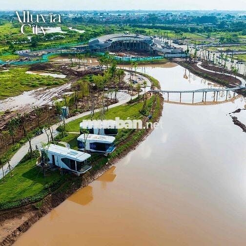 Nhà phố khoáng nóng Alluvia city Văn Giang  ĐTD 120m DTSD 408m