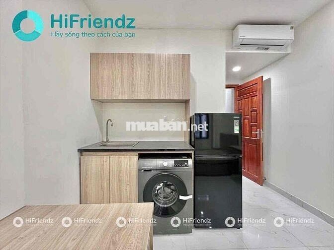 Phòng Ban Công Máy Giặt Riêng Bình Thạnh Gần Chợ Bà Chiểu Cầu Bông Q1