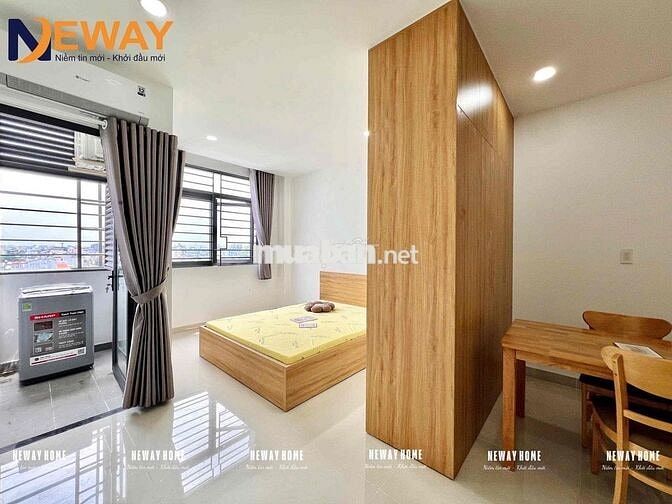 1 PHÒNG NGỦ ĐẦY ĐỦ NỘI THẤT CAO CẤP - BAN CÔNG LỚN NGAY PHAN VĂN HỚN ✨