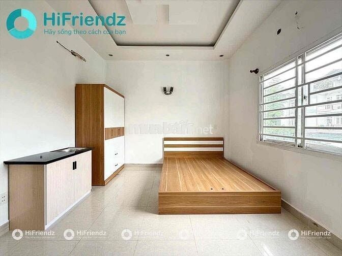PHÒNG STUDIO BAN CÔNG/ CỬA SỔ THOÁNG MỚI 100% ĐƯỜNG NGUYỄN PHÚC CHU