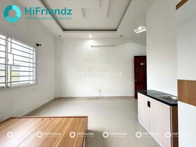 PHÒNG STUDIO BAN CÔNG/ CỬA SỔ THOÁNG MỚI 100% ĐƯỜNG NGUYỄN PHÚC CHU