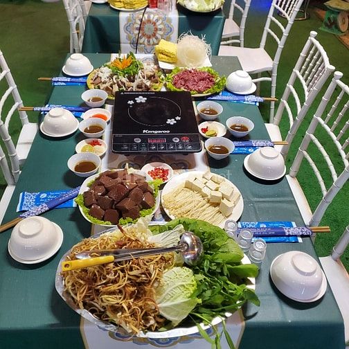 Thắng cố ngựa, lẩu ngựa, lâu các loại, gà, cá, baba