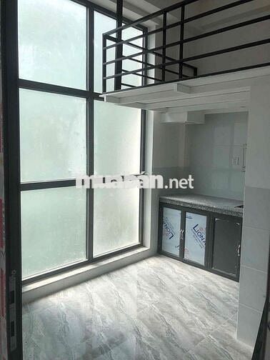 Căn hộ mini bvb full nội thất có gác , mới xây lại nguyên căn