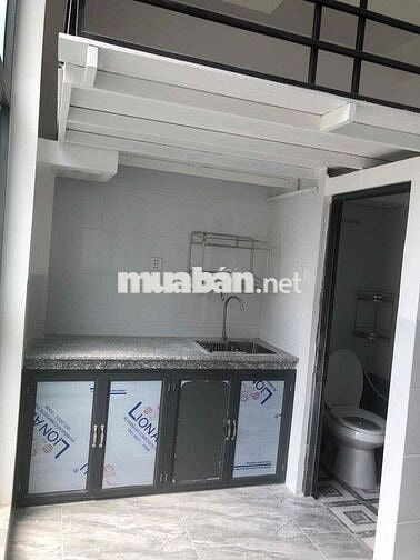 Căn hộ mini bvb full nội thất có gác , mới xây lại nguyên căn