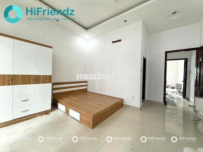 PHÒNG STUDIO BAN CÔNG/ CỬA SỔ THOÁNG MỚI 100% ĐƯỜNG NGUYỄN PHÚC CHU