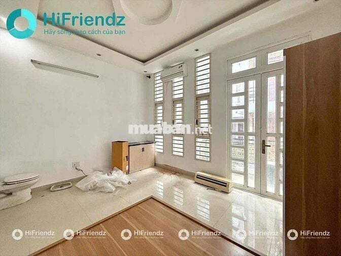 PHÒNG STUDIO BAN CÔNG/ CỬA SỔ THOÁNG MỚI 100% ĐƯỜNG NGUYỄN PHÚC CHU