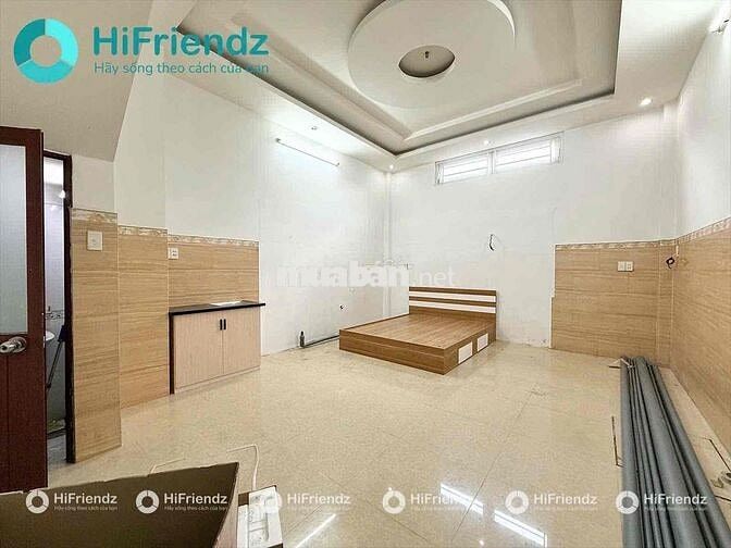 PHÒNG STUDIO BAN CÔNG/ CỬA SỔ THOÁNG MỚI 100% ĐƯỜNG NGUYỄN PHÚC CHU